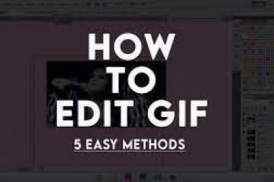 How to edit gif.
