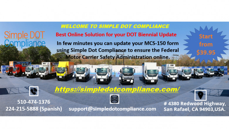 Simple DOT Compliance - MCS 150 Form - Simple way to file your DOT