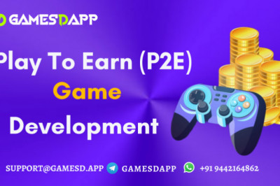 P2E Games Development Services - Get P2E Gaming Platform with Amazing Features with Blockchain.