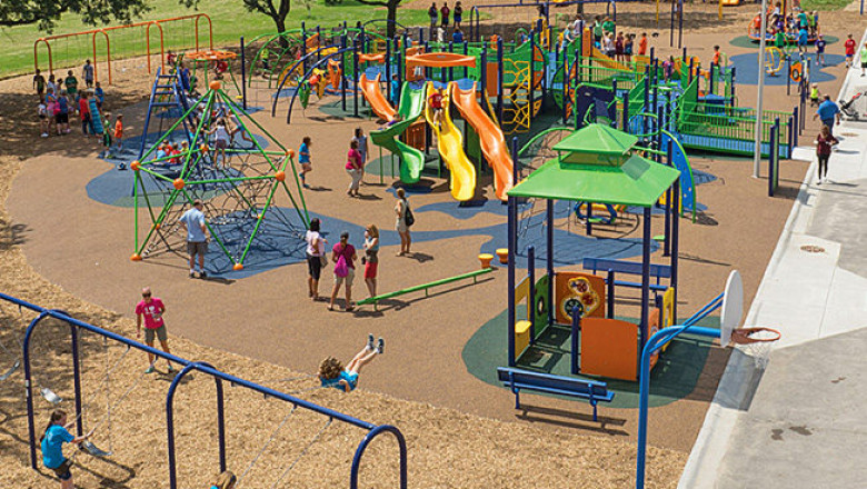 Playground Safety Surfacing and Playground Equipment Installation – Complete Support Online