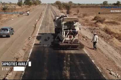 6 T Bitumen Sprayer working in Aurangabad – Atlas Technologies