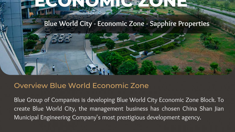 Blue World City | Economic Zone Map - Sapphire Properties