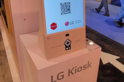 Infocomm 2022 Recap: LG Business Solutions Introduced its new 27” Kiosk Utilizing Acquire Digital’s QSR Software
