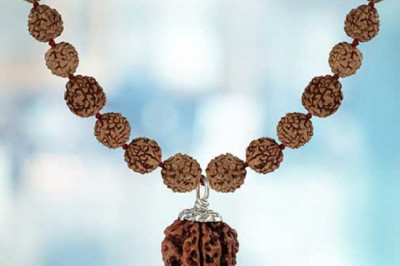 Original Rudraksha Pendants Online | Silver Chain Pendant Malas