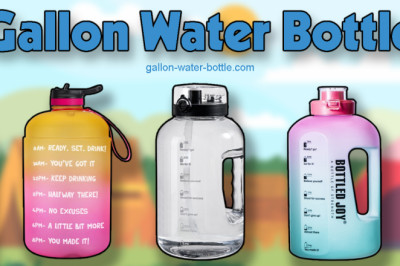 Gallon Water Bottle Features and Review