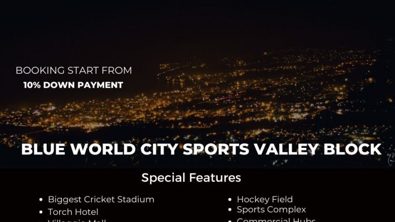 Blue World City Launches The Sports Valley Block | Sapphire Properties