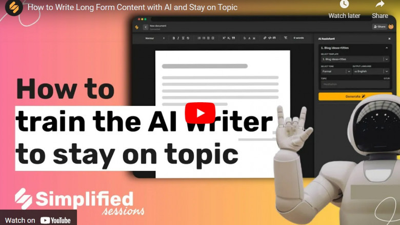 Get powerful AI Blog Writer Tool