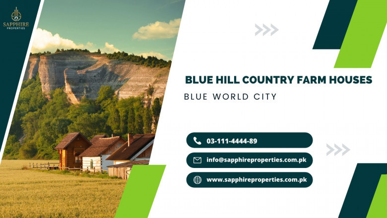 Blue hills country farm Islamabad | Farm Houses on installments