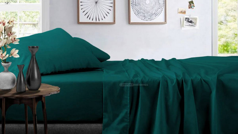 Ultra Soft & Luxury Teal Bed Sheets