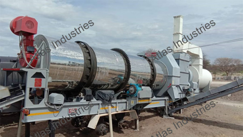 Portable Drum Mix Plants Manufacturer and Supplier – Atlas Industries