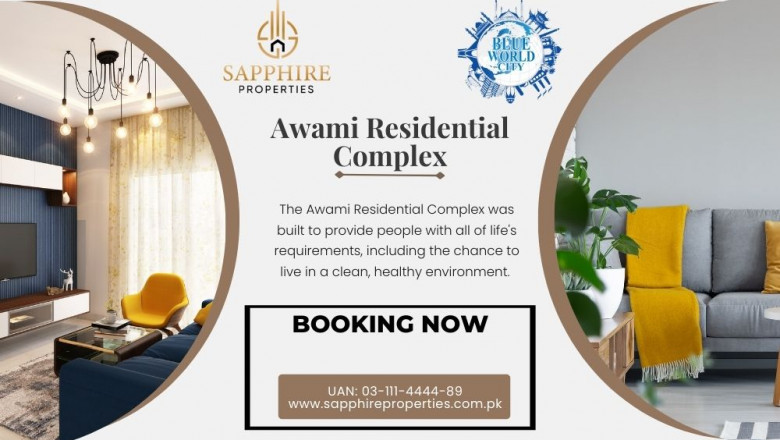 Exclusive Offices & Appartments in Awami Residential Complex - Sapphire Properties