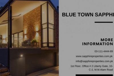 Location of Blue Town Sapphire in Lahore, Pakistan