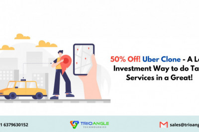 50% Off! Uber Clone-A Less Investment Way to do Taxi Services in a Great!