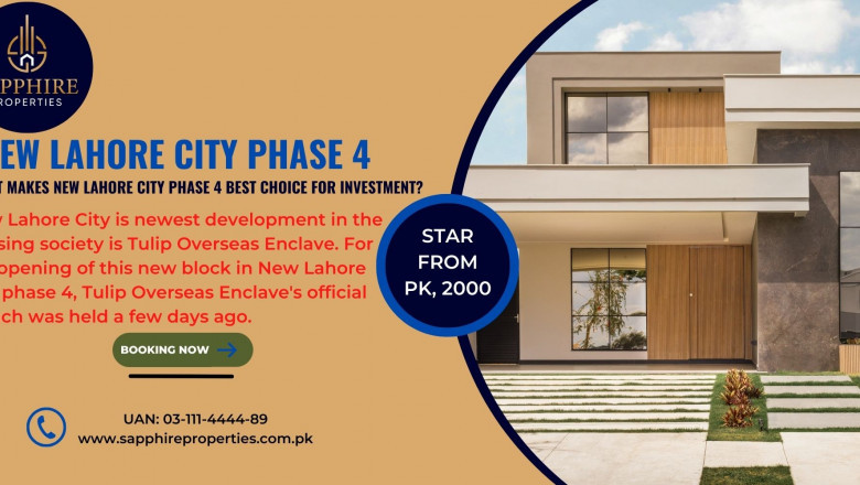 Now Discount Available on New Lahore City Phase 4 - Sapphire Properties