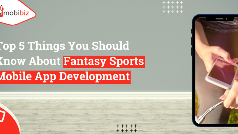Top 5 Things You Should Know About Fantasy Sports Mobile App Development