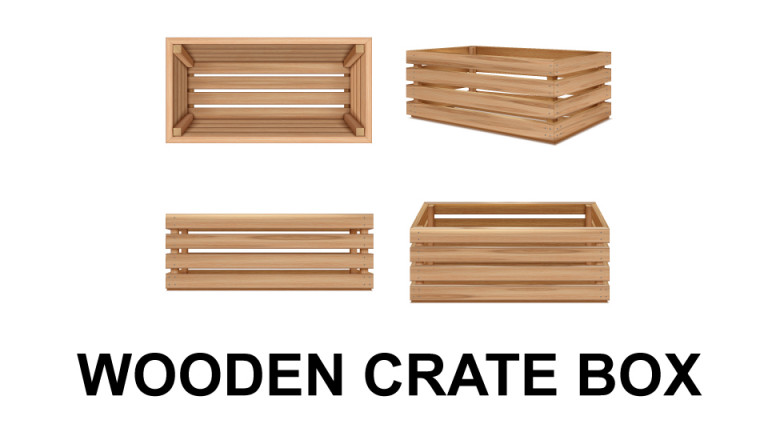 Wooden Crate Box | Prime Inc