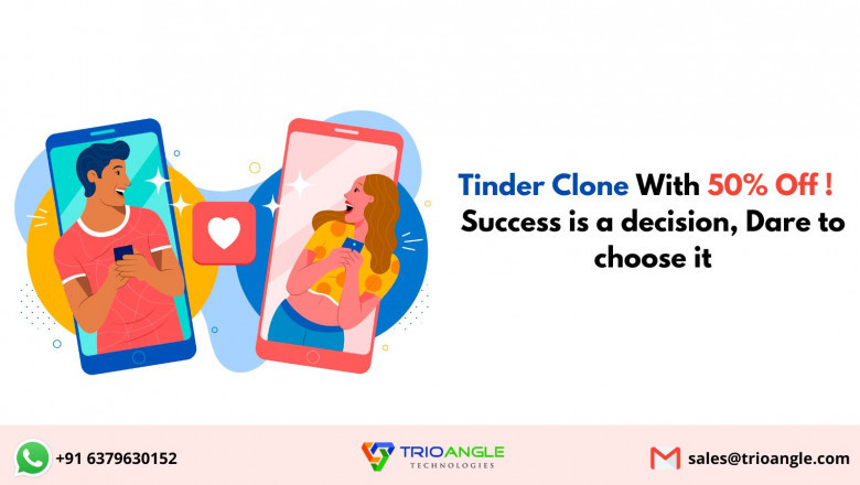Tinder Clone With 50% Off! - Success is a decision, Dare to choose it
