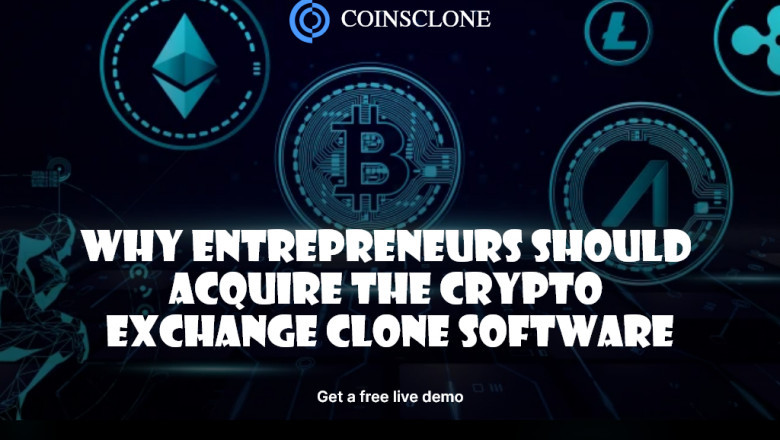 Why entrepreneur should acquire crypto exchange clone software?