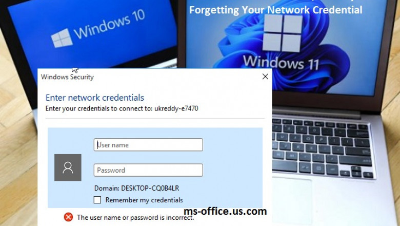 How To Fix If Window 10/11 Keeps Forgetting Your Network Credential?