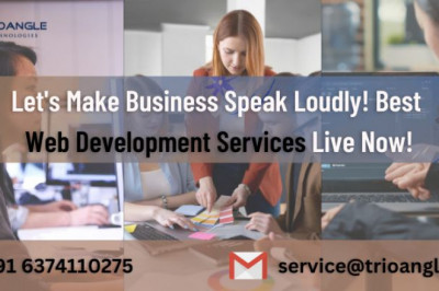 Let's Make Business Speak Loudly! Best Web Development Services Live Now!