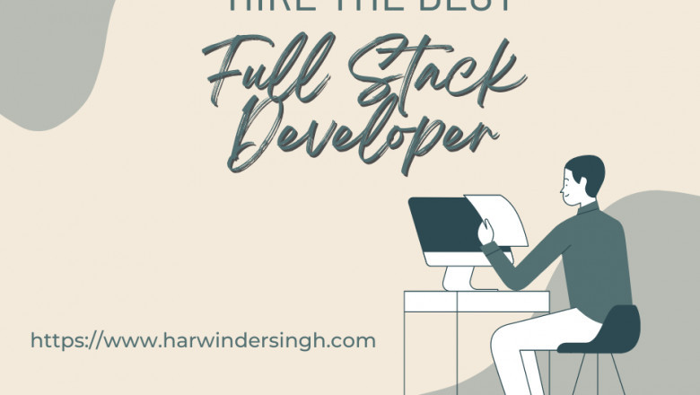 Hire the Best Full Stack Developers - Harwinder Singh