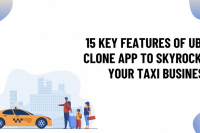15 Key features of Uber clone app to skyrocket your taxi business!