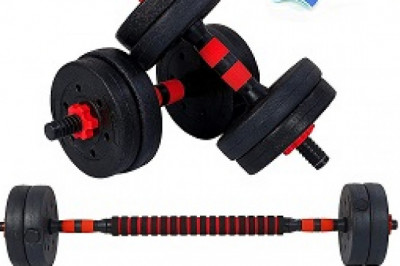 3 in 1 Dumbbell, 15 kgs Adjustable Dumbbell  From Artecue