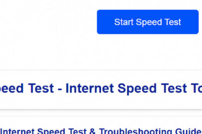 Internet Speed Test Tool