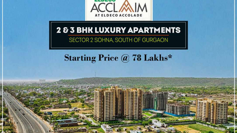 Eldeco Acclaim Luxury Apartment Sector 2 Sohna