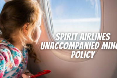 Spirit Airlines Unaccompanied Minor Booking: Solo trip Chance for Children