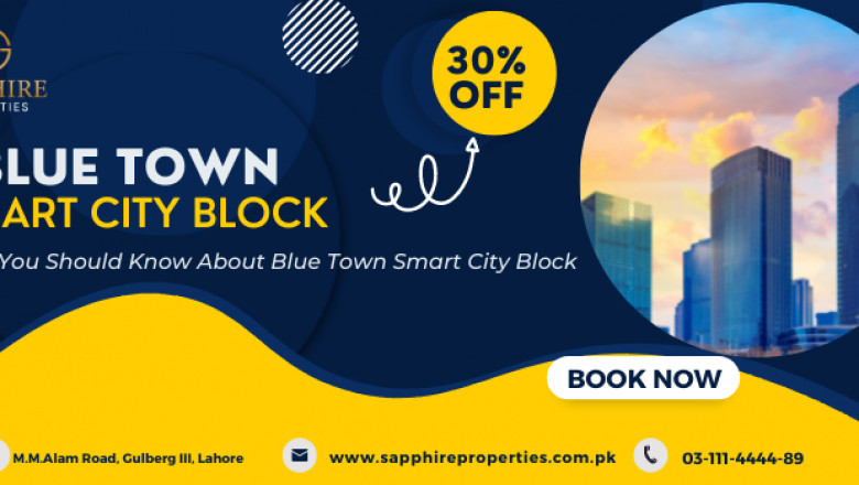 Blue Town Smart City Block | Installment & Payment Plan | Location & Map