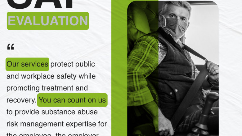 (Substance Abuse Program) *DOT Certified SAP near me* | SAP Evaluation
