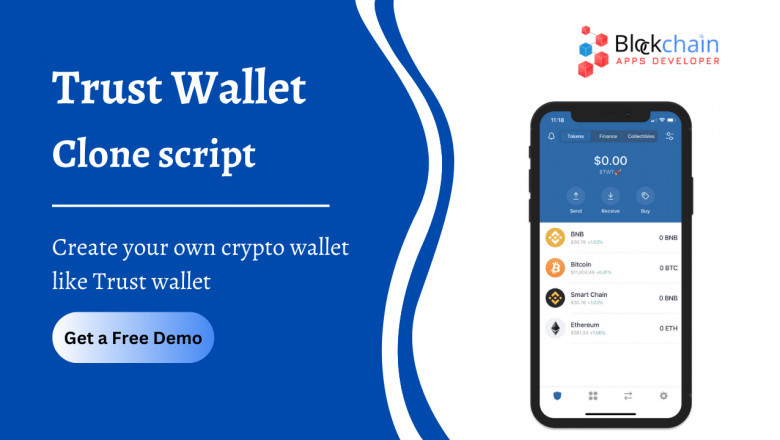 Create a Crypto wallet App like Trust wallet
