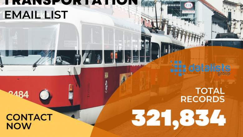 Transportation industry email list