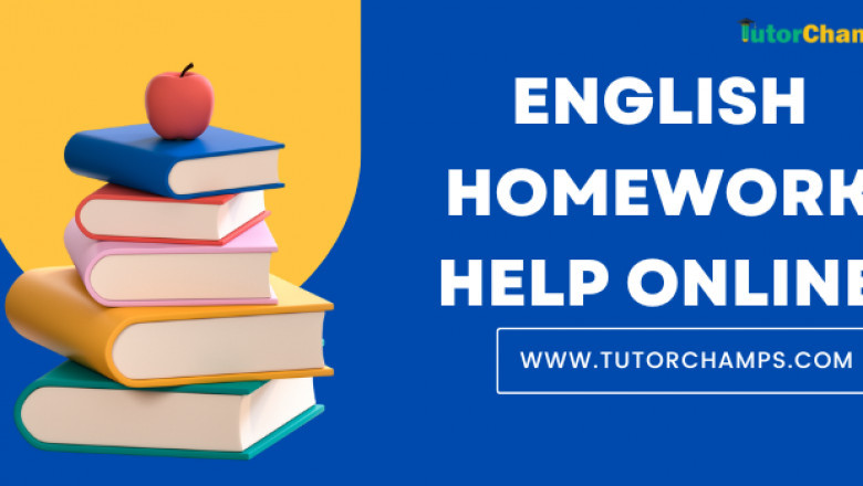 Why should you need help with your English homework?