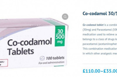 Co-codamol 30/500 mg - Super-UK Meds