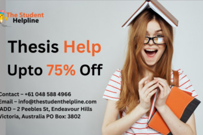 Free Thesis Help? Avail The Online Thesis Help Australia Upto 75% Off