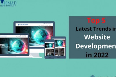 Top 5 Latest Trends in Website Development in 2022