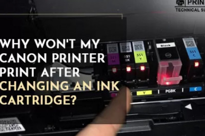 Why isn't My Canon Printer Print after Changing an Ink Cartridge?