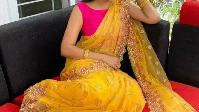 Looking for net saree design 2022? [For more info: 7737329741]