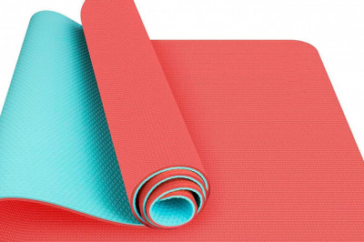 Yoga mat Large 183cm x 61cm x 6mm Non Slip TPE From Artecue.com
