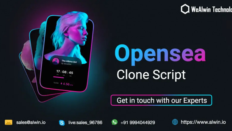 Enter into the Trending NFT Business with Opensea Clone Script.