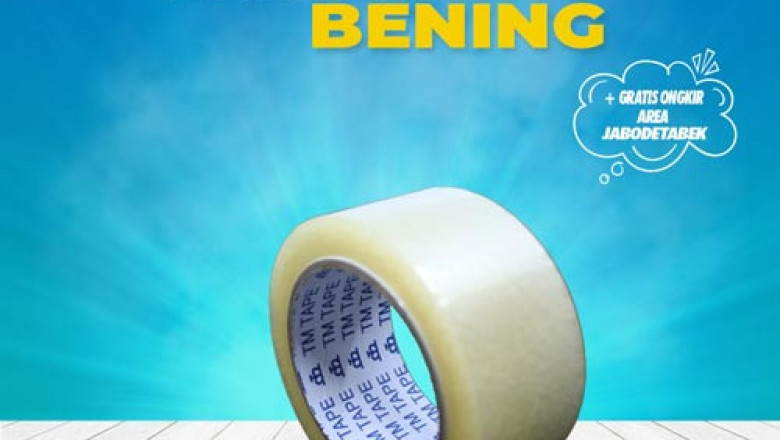 Jual Lakban Bening TM Tape Harga Terbaru Tunas Mitra Makmur Tangerang