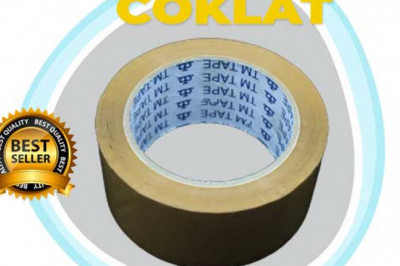 Jual Lakban Coklat TM Tape Harga Terbaru Tunas Mitra Makmur Tangerang