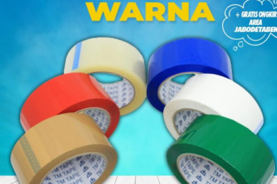 Jual Produk Lakban Warna Warni TM Tape Harga Terbaru Tunas Mitra Makmur Tangerang