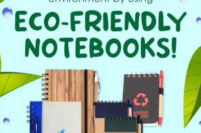 Eco-friendly notebooks - APD Promotions