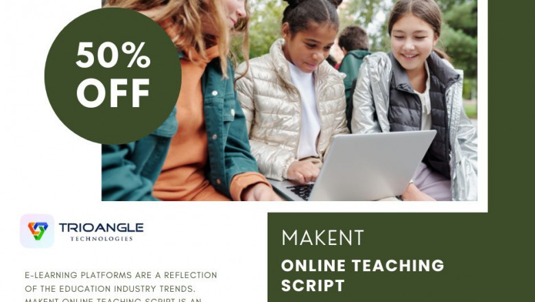 FLAT 50% OFF! Makent - Online Teaching Script