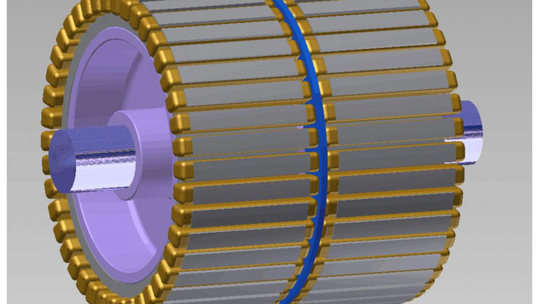 In A Permanent Magnet Motor, An Annular Brush Ring Assembly, A Permanent Magnet Stator Ring, And A Laminated Wound Rotor Are Combined