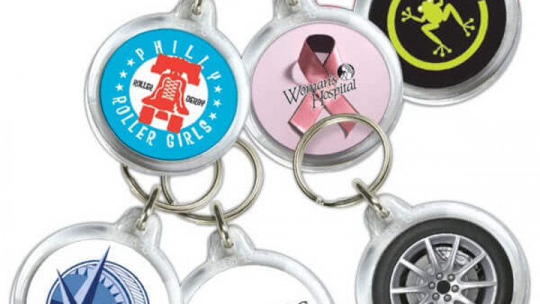Promotional Acrylic Keychains - Simple Yet Stylish Promotional Gifts