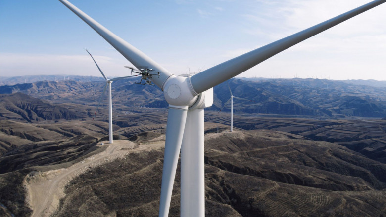 Wind Turbine Inspection Drones are Outfitted with Sophisticated Sensors